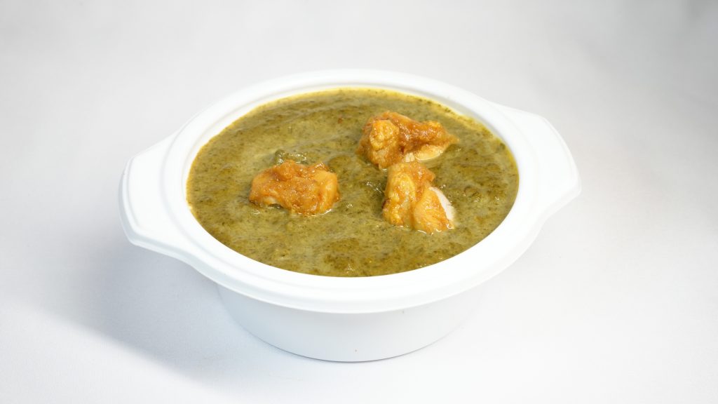 サグ チキンカレーセット sag chicken curry Set